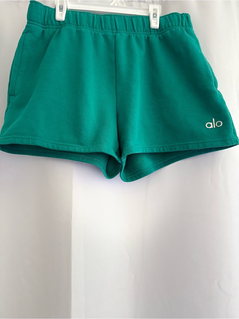 ALO Yoga Teal Athletic Shorts